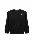Black Reshot Crewneck
