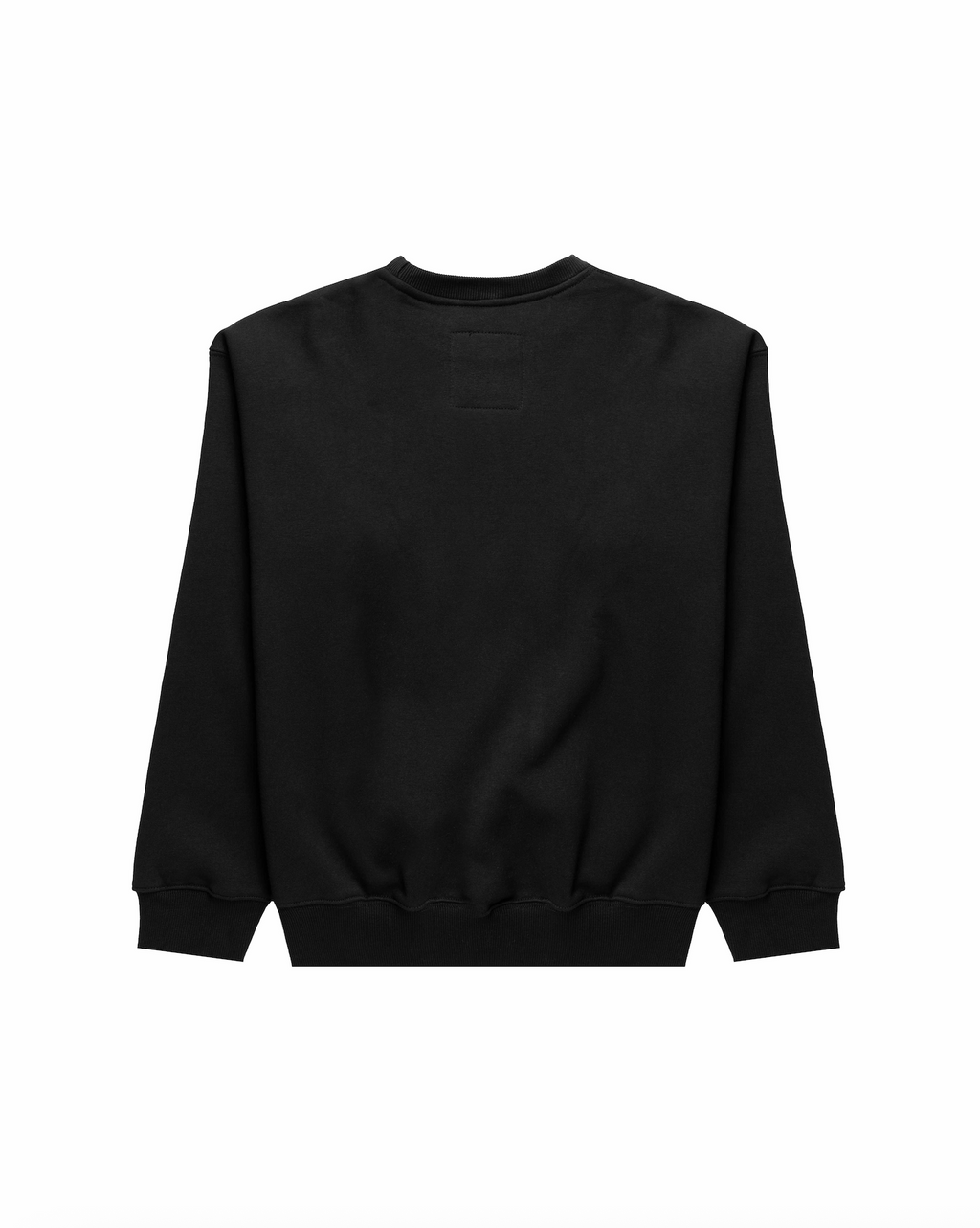 Black Reshot Crewneck